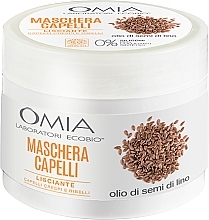 Kup Maska do włosów z olejem lnianym - Omia Laboratori Ecobio Linseed Oil Hair Mask