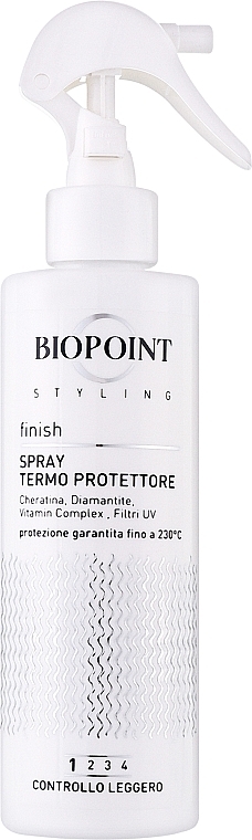 Termoochronny spray do włosów - Biopoint Haarspray Thermo-Schutz Finish — Zdjęcie N1