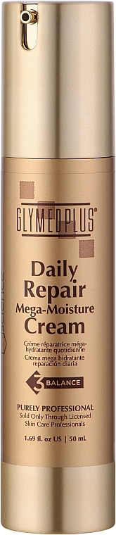 Krem do twarzy - GlyMed Daily Repair Mega-Moisture Cream 3 Balance — Zdjęcie N1
