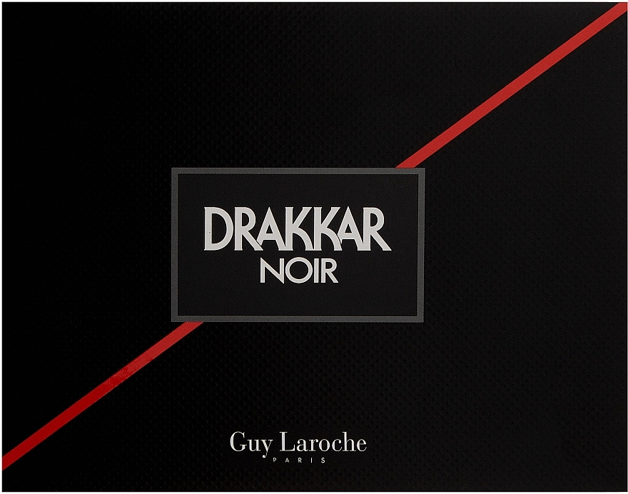 Guy Laroche Drakkar Noir - Zestaw (edt/50ml + s/g/50ml + deo/75ml) — Zdjęcie N1