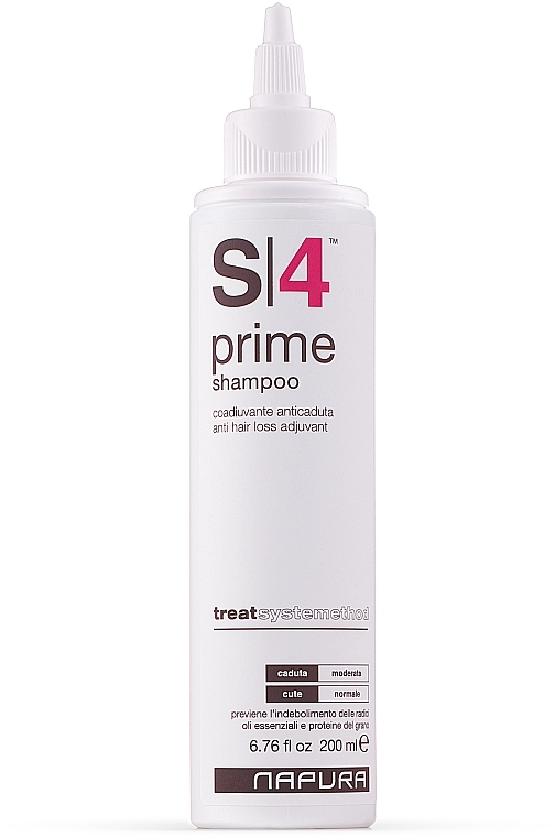 Szampon zapobiegający wypadaniu włosów - Napura S4 Prime Shampoo