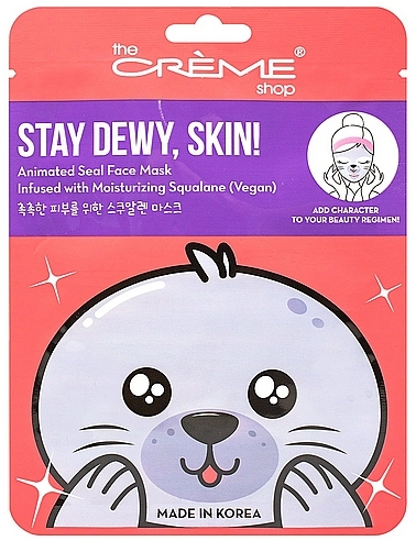 Maseczka do twarzy - The Creme Shop Stay Dewy, Skin! Seal Mask — Zdjęcie N1