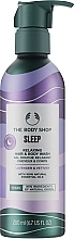 Kup Szampon i żel pod prysznic - The Body Shop Lavender & Vetiver Sleep Relaxing Hair & Body Wash 
