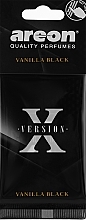 Kup Odświeżacz powietrza samochodowego Czarna wanilia - Areon X-Version Vanilla Black