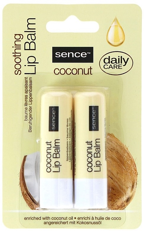 Balsam do ust Kokos - Sence Coconut Lip Balm — Zdjęcie N1