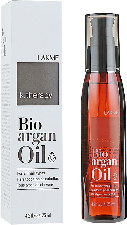 PRZECENA! Olejek arganowy do włosów - Lakme K.Therapy Bio Argan Oil * — Zdjęcie N1