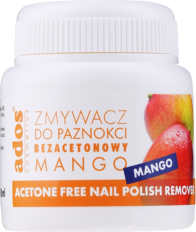 Zmywacz do paznokci bez acetonu Mango - Ados Acetone Free Nail Polish Remover — Zdjęcie N1
