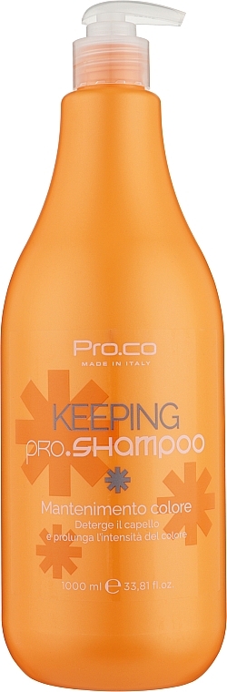 Szampon do włosów farbowanych - Pro. Co Keeping Shampoo — Zdjęcie N3