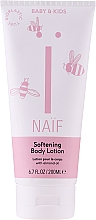 Zmiękczający balsam do ciała z naturalnym ekstraktem z nasion bawełny - Naïf Baby Softening Body Lotion — Zdjęcie N1