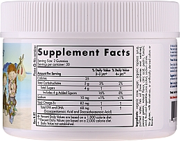 Suplement diety dla dzieci o smaku mandarynki Omega 3, 82 mg - Nordic Naturals Gummy  — Zdjęcie N2