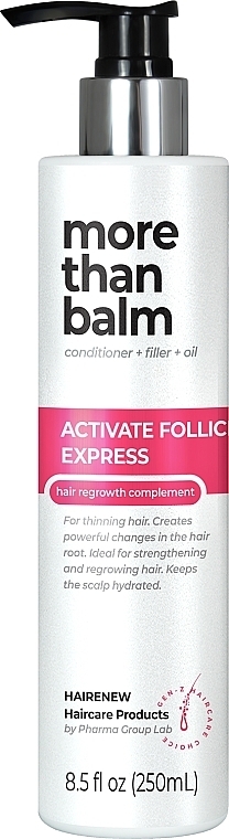 Balsam do włosów Ekspresowa aktywacja mieszków włosowych - Hairenew Activate Follicles Express Balm Hair