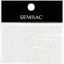 Kup Folia do stylizacji paznokci - Semilac Transfer Foil White Lace