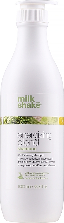 PRZECENA! Szampon do włosów zagęszczający ich objętość - Milk Shake Energizing Blend Hair Shampo * — Zdjęcie N3