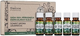 Zestaw olejków eterycznych, 5 produktów - Saloos Home Aroma Medicine Cabinet Set — Zdjęcie N1