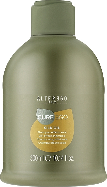 Szampon do włosów kręconych - Alter Ego CureEgo Silk Oil Silk Effect Shampoo — Zdjęcie N1