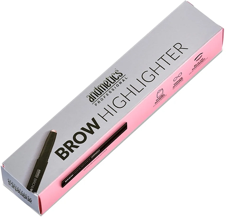 Rozświetlacz do brwi - Andmetics Brow Highlighter — Zdjęcie N1