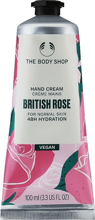 Krem do rąk Róża brytyjska - The Body Shop Hand Cream British Rose  — Zdjęcie N3