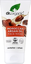 Kup Żel do mycia twarzy z olejkiem arganowym - Dr Organic Bioactive Skincare Organic Μoroccan Argan Oil Creamy Face Wash
