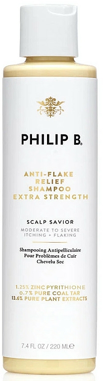 Łagodzący szampon przeciwłupieżowy - Philip B Anti-Flake Relief Shampoo Extra Strength — Zdjęcie N1