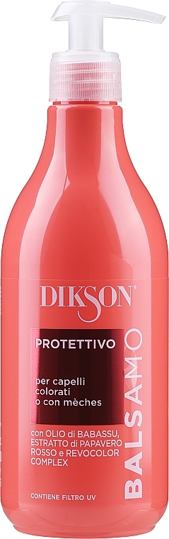 Odżywka chroniąca kolor do włosów farbowanych - Dikson Color Protect — Zdjęcie N2