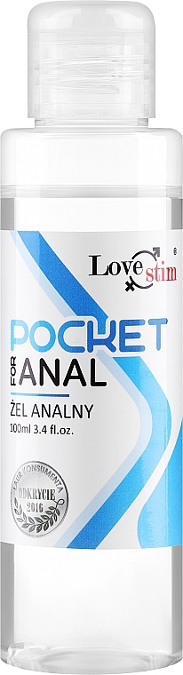 Analny żel intymny na bazie wody - Love Stim Pocket For Anal — Zdjęcie N1