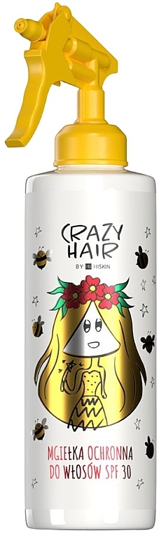 Ochronny spray do włosów Honey, SPF30 - HiSkin Crazy Hair — Zdjęcie N1