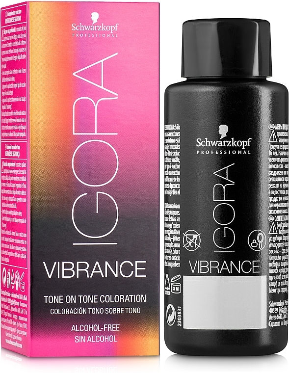 WYPRZEDAŻ Farba ton w ton do włosów - Schwarzkopf Professional Igora Vibrance Tone On Tone * — Zdjęcie N1