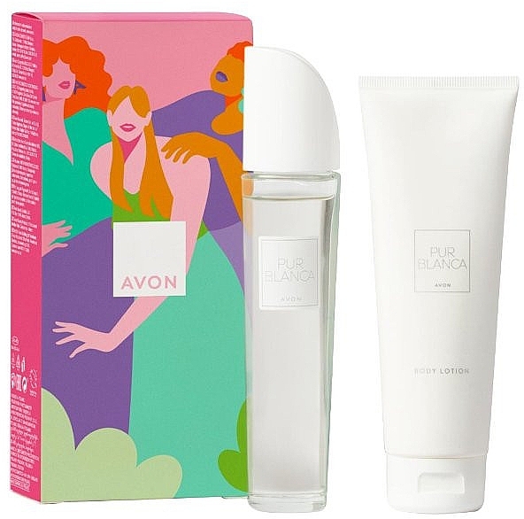 Avon Pur Blanca - Zestaw (edt/50ml + b/lot/125ml)  — Zdjęcie N1