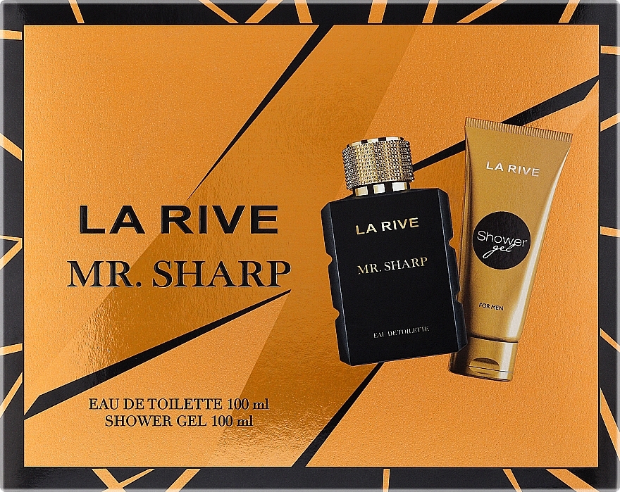 La Rive Mr. Sharp - Zestaw (edt 100 ml + sh/gel 100 ml) — Zdjęcie N1