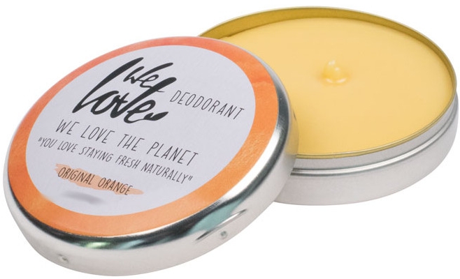 Naturalny dezodorant w kremie - We Love The Planet Deodorant Original Orange — Zdjęcie N1
