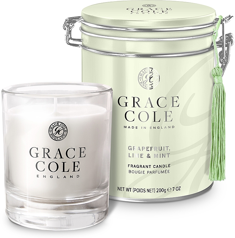Świeca zapachowa - Grace Cole Grapefruit Lime & Mint