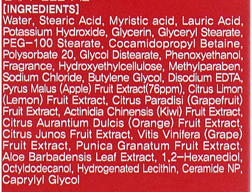 Pianka oczyszczająca z ceramidami i ekstraktem z jabłek - Eyenlip Ceramide Apple Cleansing Foam — Zdjęcie N4