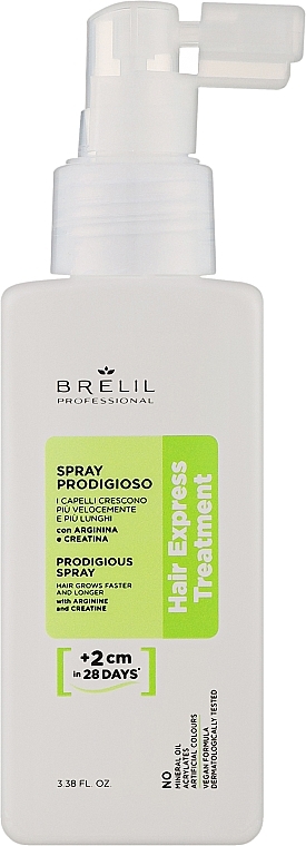 Spray na intensywny wzrost włosów - Brelil Hair Express Prodigious Spray  — Zdjęcie N1