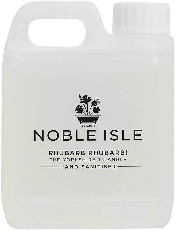 Noble Isle Rhubarb Rhubarb - Płyn do dezynfekcji rąk (uzupełnienie) — Zdjęcie N2