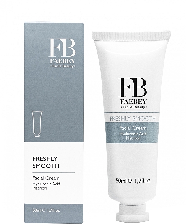 Odświeżający krem do twarzy - Faebey Freshly Smooth Facial Cream — Zdjęcie N1