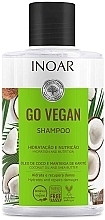 Szampon Olej kokosowy i masło shea - Inoar Go Vegan Shampoo — Zdjęcie N1