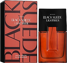 Avon Black Suede Leather - Woda toaletowa — Zdjęcie N2