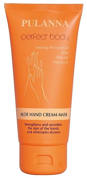 Kremowa maska do rąk - Pulanna Perfect Body Aloe Hand Cream-mask — Zdjęcie N1