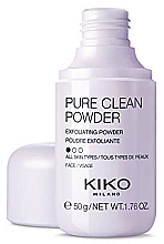 Kup PRZECENA! Oczyszczający puder do twarzy - Kiko Milano Pure Clean Exfoliating Powder *