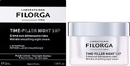 Krem na noc wygładzający zmarszczki - Filorga Time-Filler Night 5XP Wrinkle Smoothing Night Cream — Zdjęcie N2