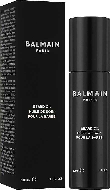 Olejek do brody - Balmain Paris Hair Couture Signature Men's Line Beard Oil — Zdjęcie N2