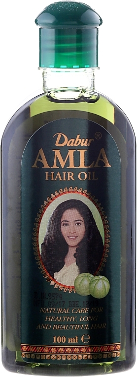 PRZECENA! Olejek do włosów - Dabur Amla Healthy Long And Beautiful Hair Oil * — Zdjęcie N1