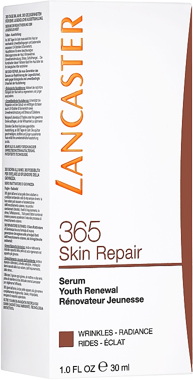Odmładzające serum do twarzy - Lancaster 365 Skin Repair Serum Youth Renewal — Zdjęcie N3