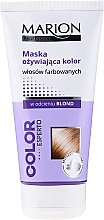 Maska ożywiająca kolor włosów farbowanych w odcieniu blond - Marion Color Esperto Hair Mask — Zdjęcie N1