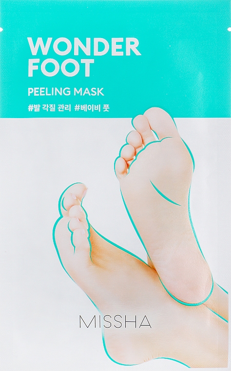 Maska-peeling do stóp - Missha Wonder Foot Peeling Mask