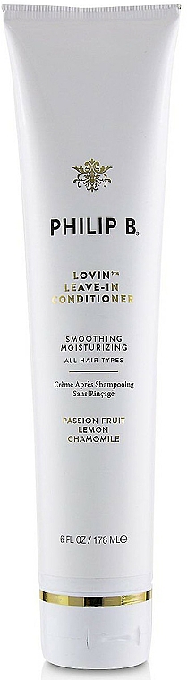 Wygładzająca odżywka nawilżająca do włosów - Philip B Lovin' Leave-In Conditioner  — Zdjęcie N1