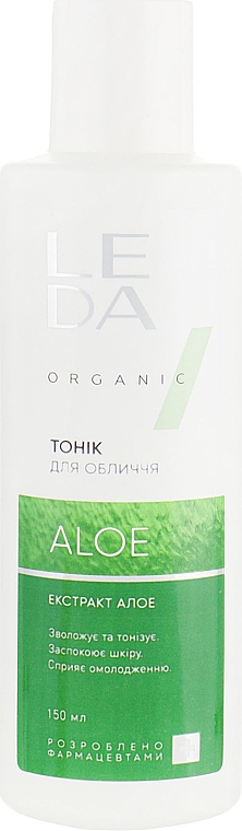 Tonik do twarzy z aloesem - Leda Aloe Facial Tonic — Zdjęcie N2