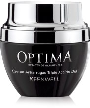 Kup Przeciwzmarszczkowy krem na dzień Potrójne działanie - Keenwell Optima Crema Antiarrugas Triple Accion Dia