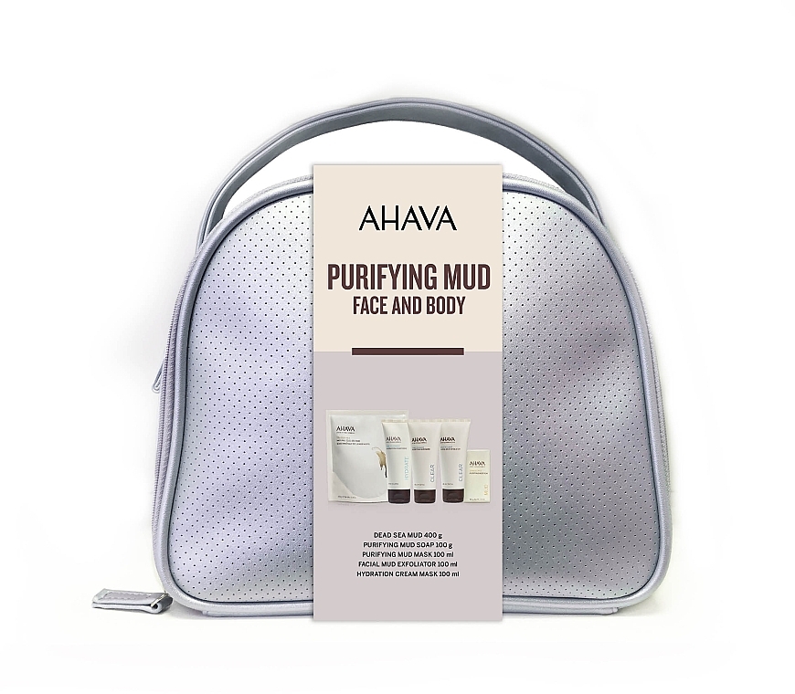 Zestaw, 6 produktów - Ahava Purifying Mud Face And Body — Zdjęcie N1