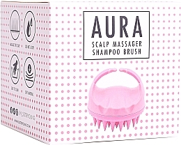 Szczotka do masażu skóry głowy, różowa - Sister Young Aura Scalp Massager Shampoo Brush — Zdjęcie N4